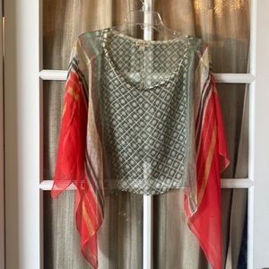 Sheer poncho or Scarf